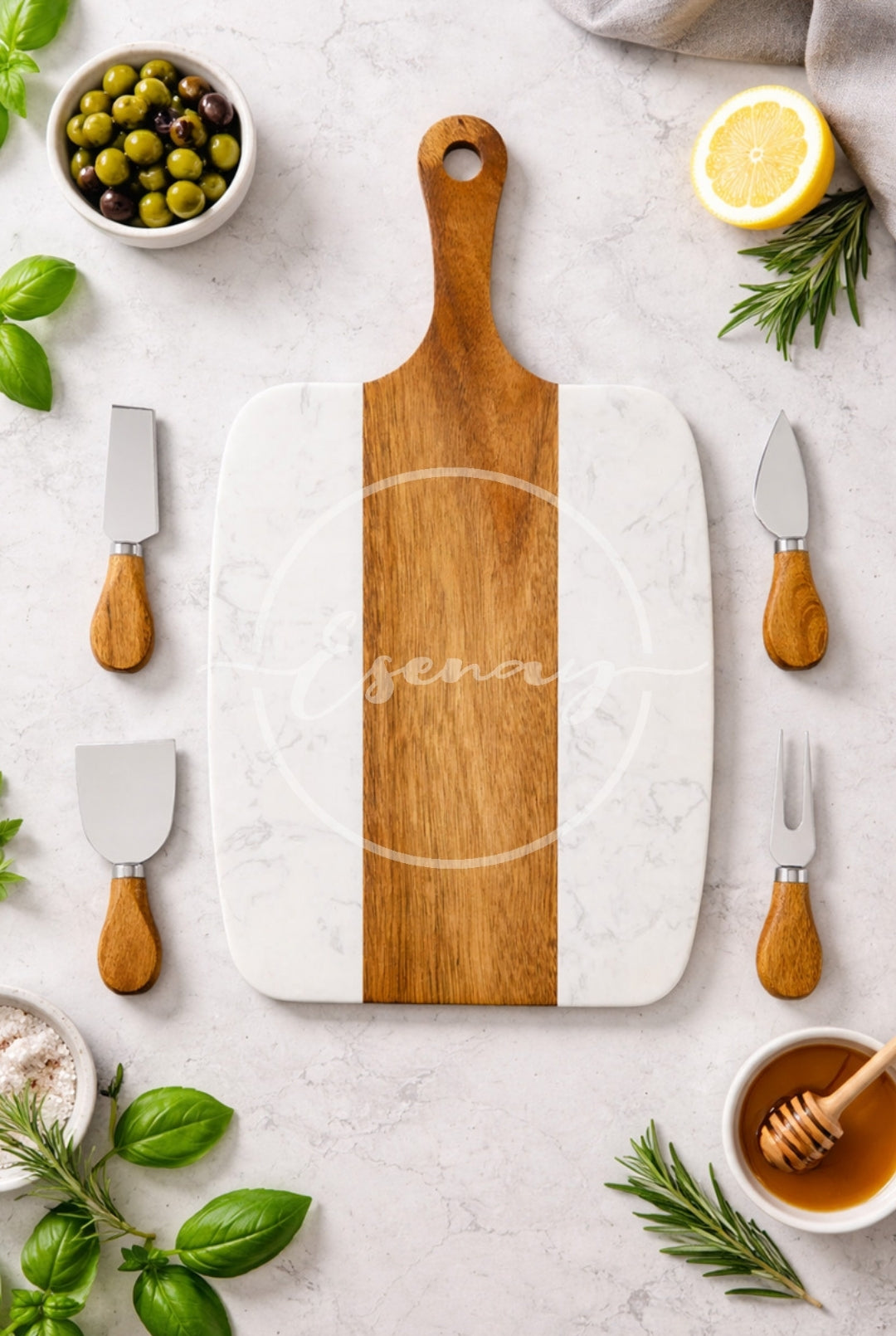 MakerFlo Serving Board Image 2 | 1 Styled Image Mockup