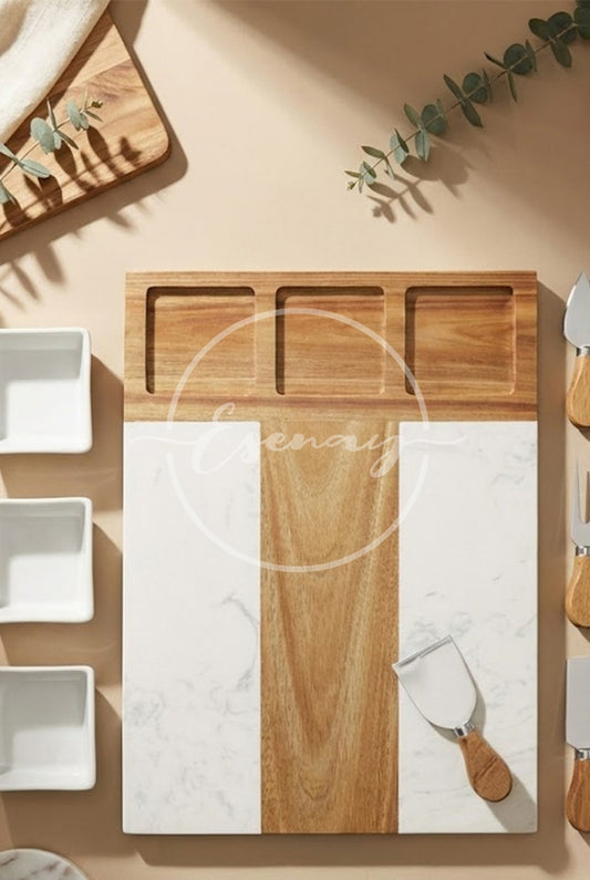 MakerFlo Charcuterie Board Images | 2 Styled Image Mockups