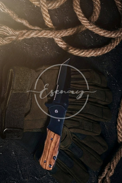 MakerFlo Pocket Knife Images | 3 Styled Image Mockups | Natural