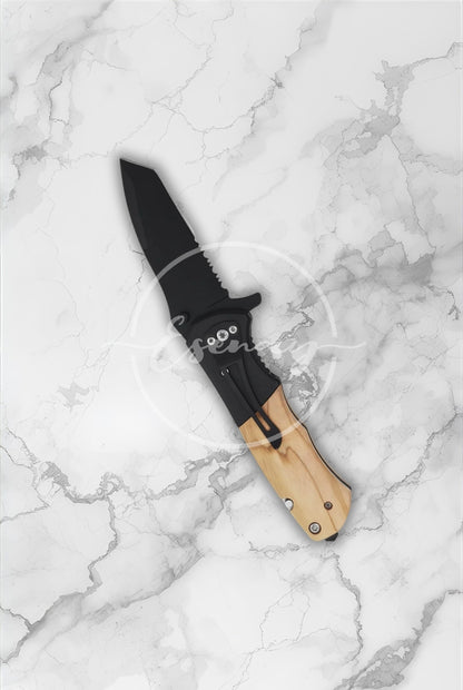 MakerFlo Pocket Knife Images | 3 Styled Image Mockups | Natural