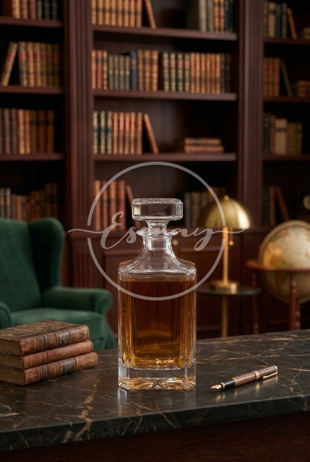 MakerFlo Decanter Image | 1 Styled Image Mockup | 750ml Square