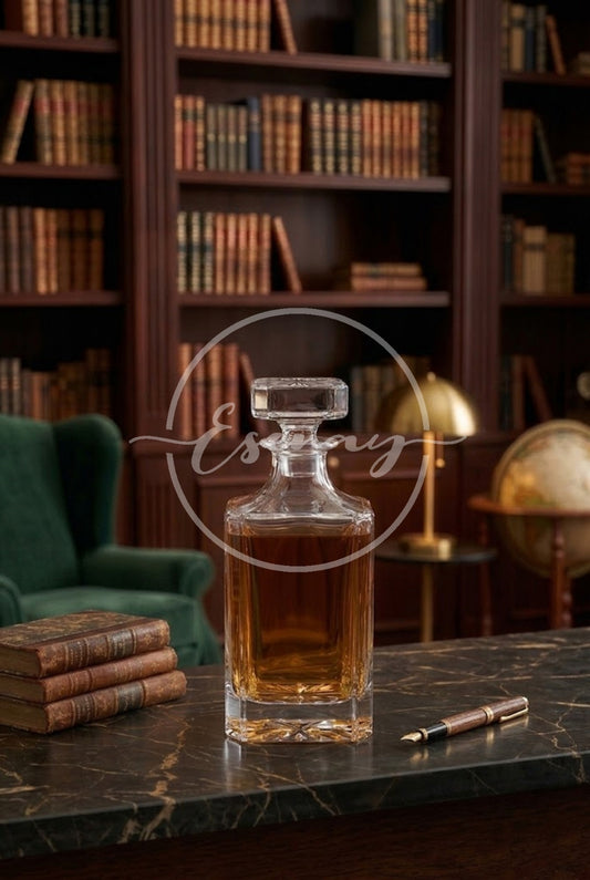 MakerFlo Decanter Image | 1 Styled Image Mockup | 750ml Square