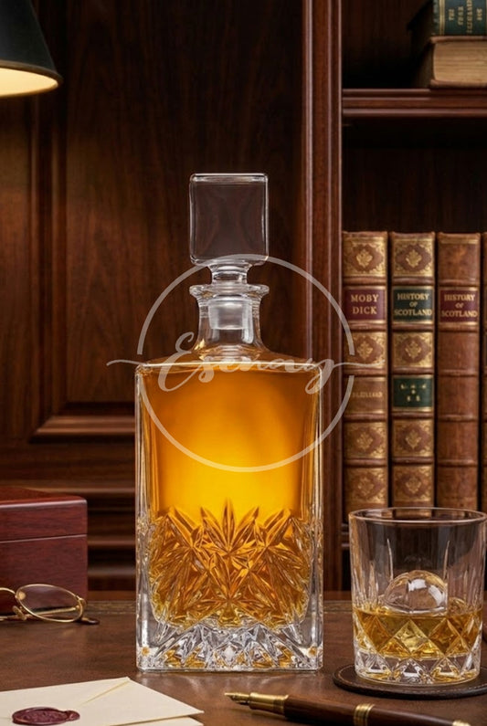 MakerFlo Decanter Image 1 | 1 Styled Image Mockup | 750ml Rectangle