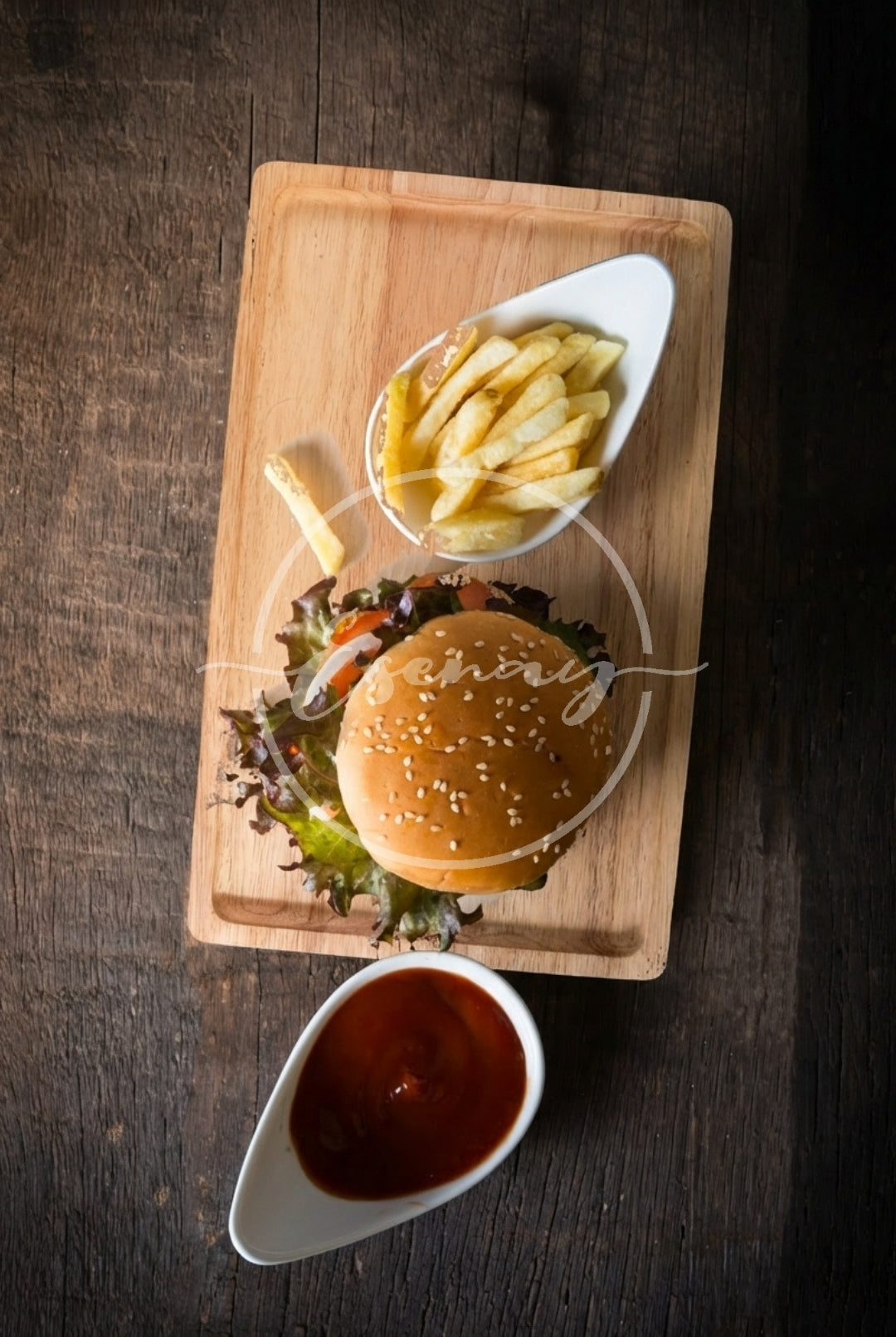 MakerFlo Smash Burger Set Images | 8 Styled Image Mockups