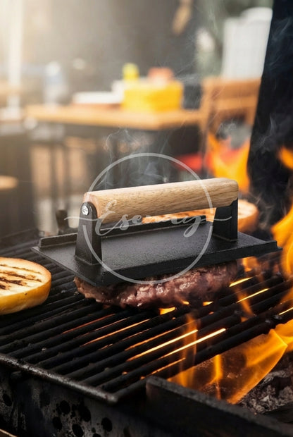 MakerFlo Smash Burger Set Images | 8 Styled Image Mockups
