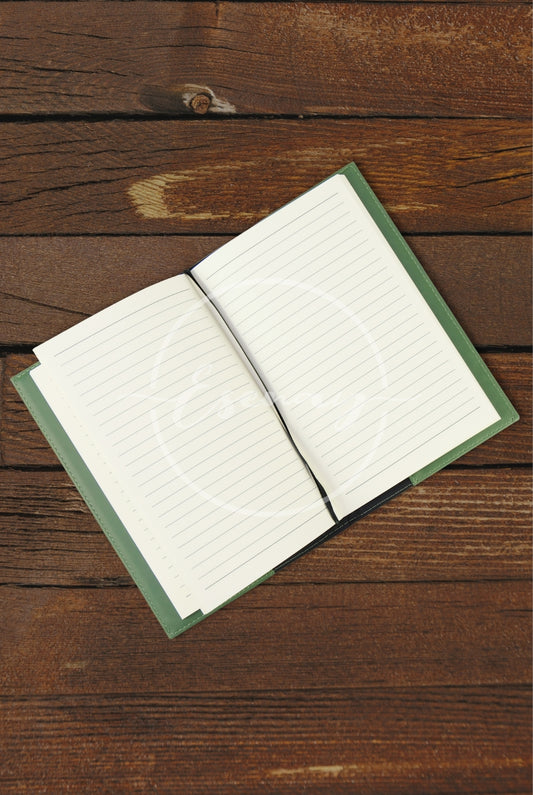 MakerFlo Laserette Notebook Journal Images Set | 3 Styled Image Mockups | Sage