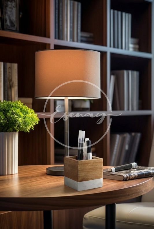 MakerFlo Marble Pen/Pencil Holder Image Set 5 | 2 Styled Image Mockups
